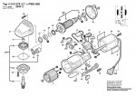 Bosch 0 603 278 327 Pws 600 Combi-Angle Grinder 230 V / Eu Spare Parts